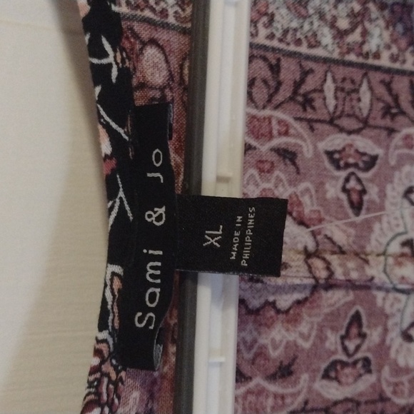 Sami & Jo peasant blouse womens size XL - Picture 3 of 8